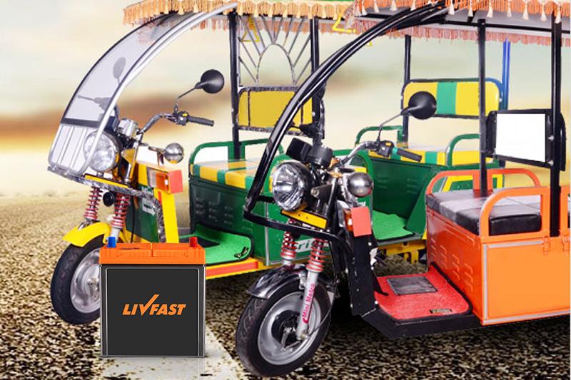 E-Rickshaw Batteries